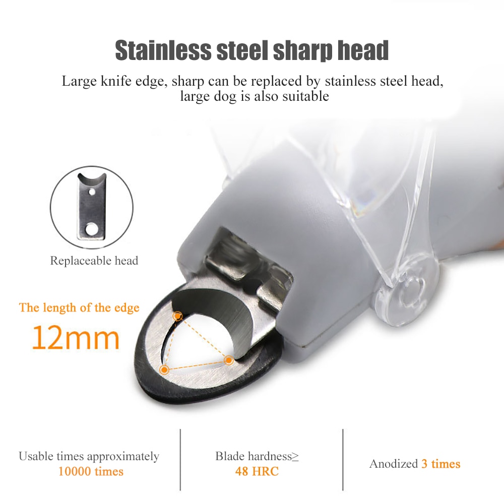 Professional LED Pet Nail Clipper