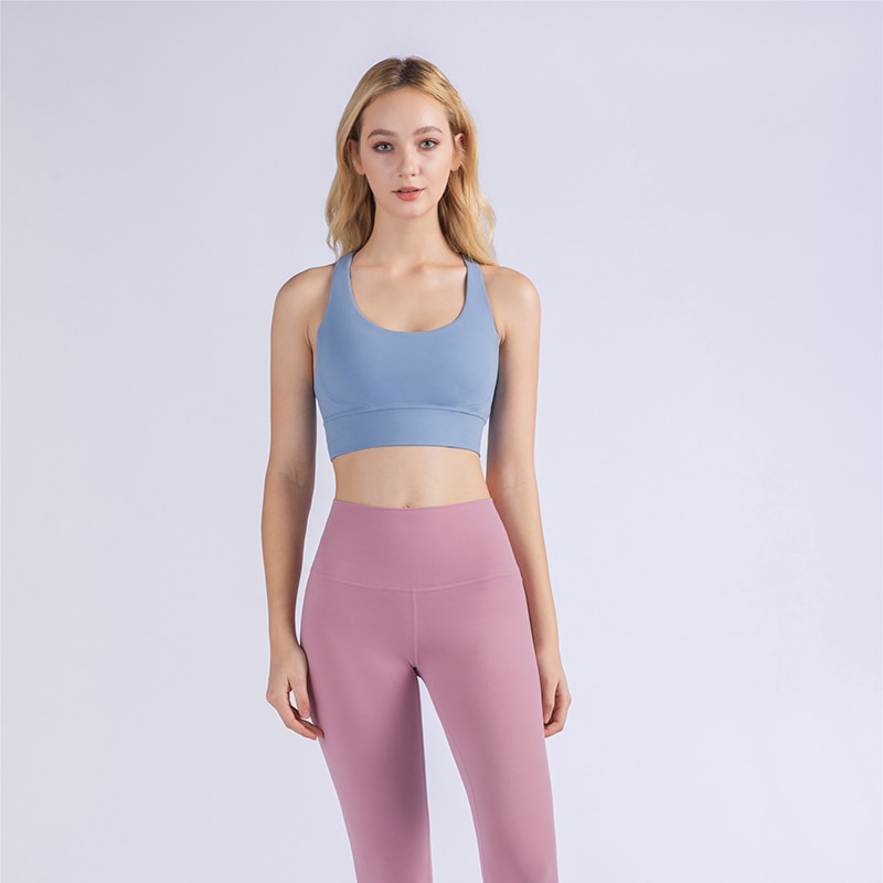 Women's Breathable Nylon Yoga Bra