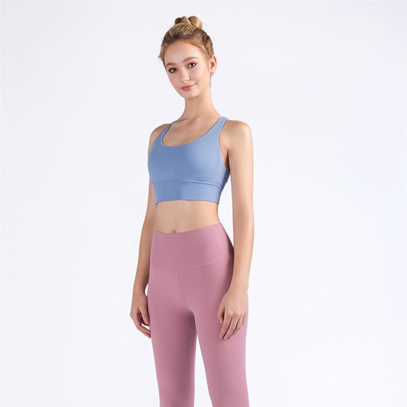 Women's Breathable Nylon Yoga Bra