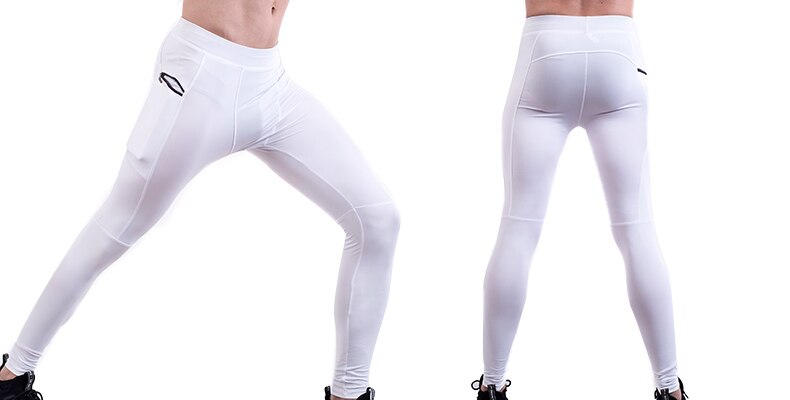 Men's Compression Tights with Pocket