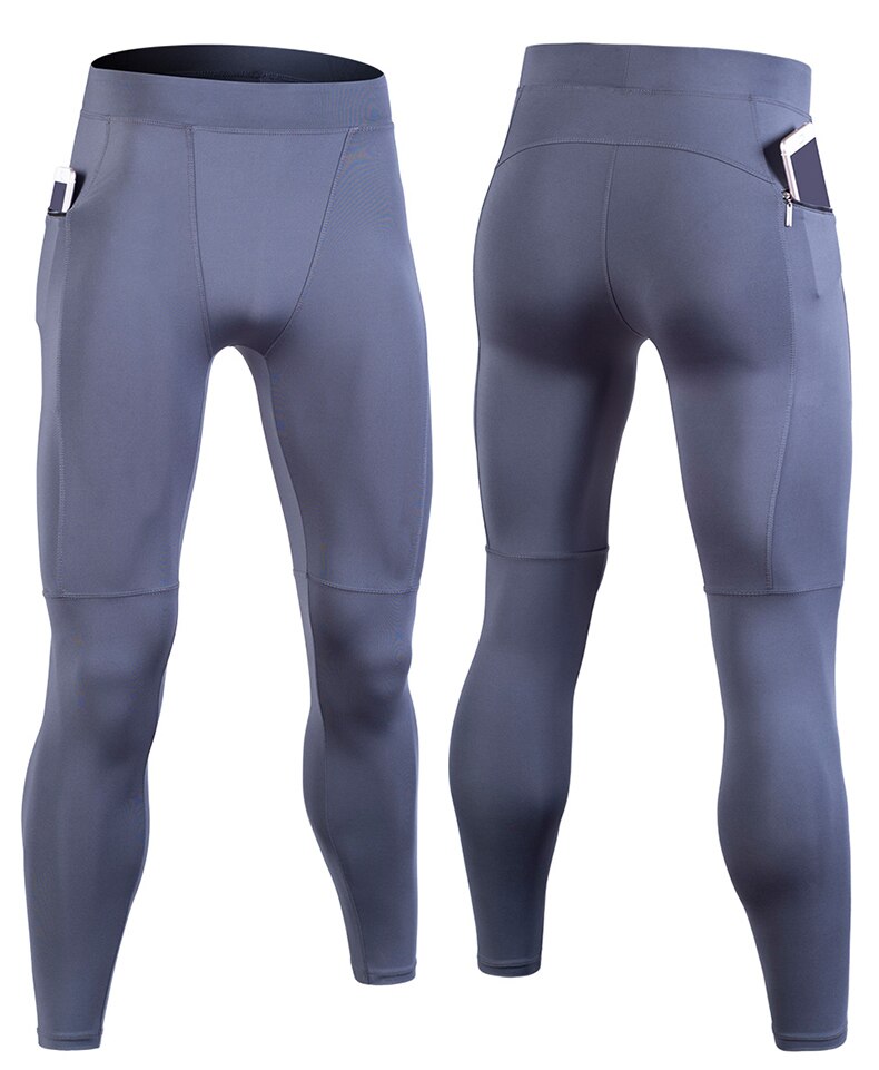 Men's Compression Tights with Pocket