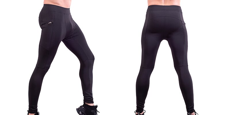 Men's Compression Tights with Pocket