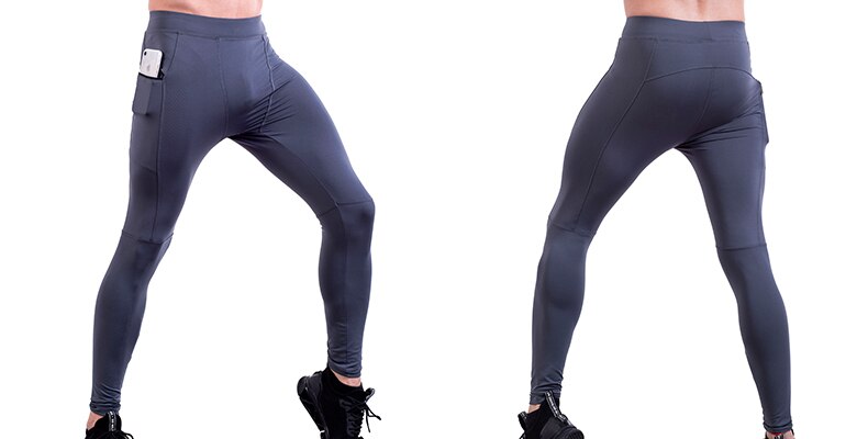 Men's Compression Tights with Pocket