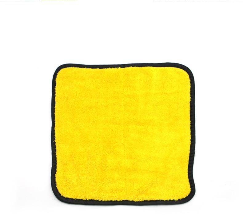 Double Layer Microfiber Car Cleaning Cloth