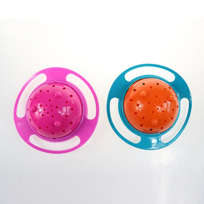 Baby's Rotating Plastic Bowl