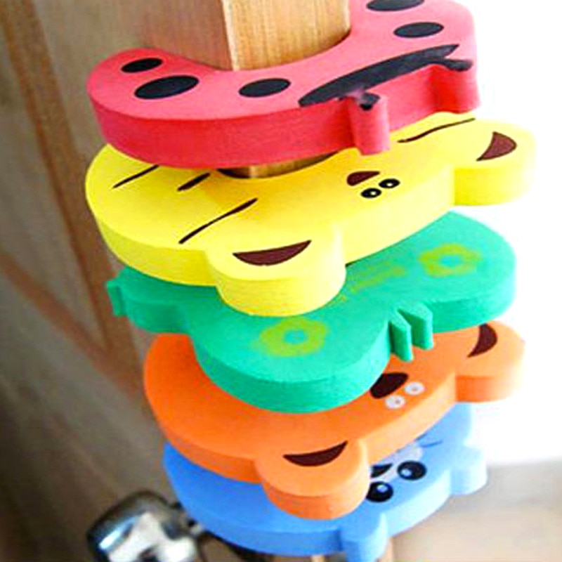 Colorful Child Safety Door Protectors Set