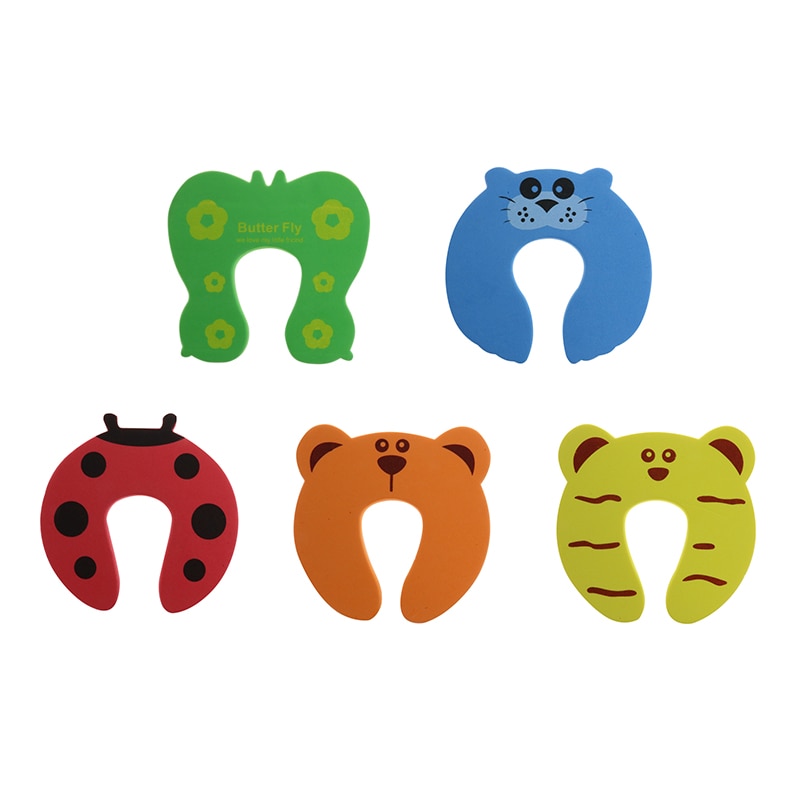 Colorful Child Safety Door Protectors Set
