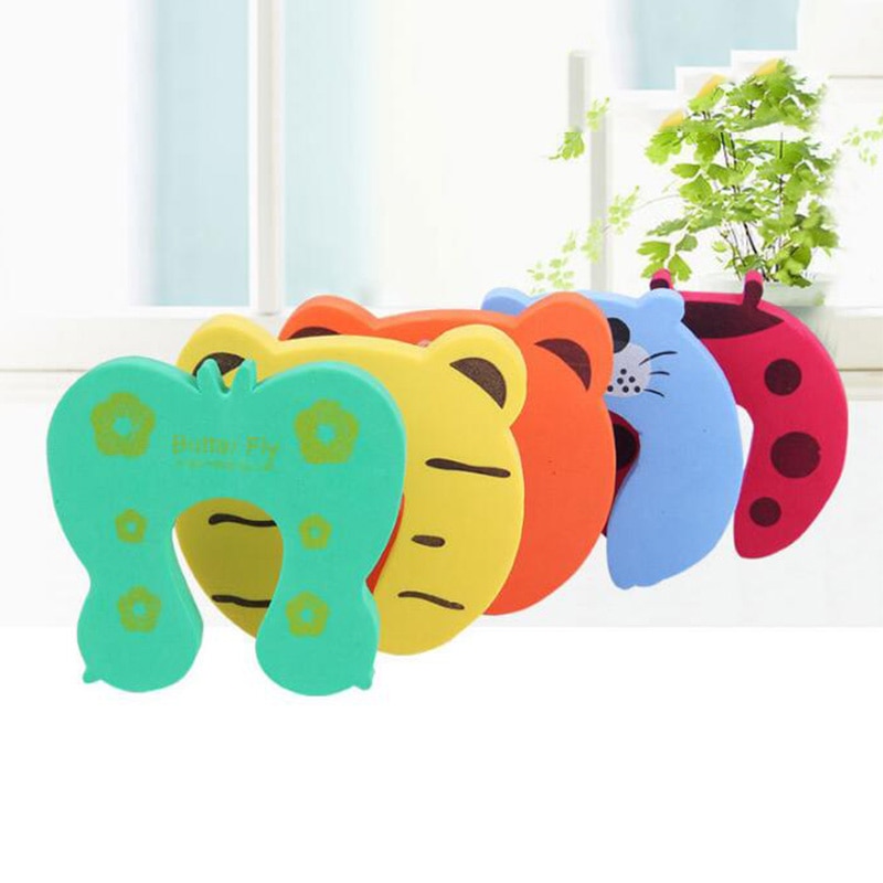 Colorful Child Safety Door Protectors Set