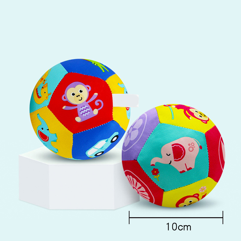 Baby Soft Plush Ball Toy with Sound