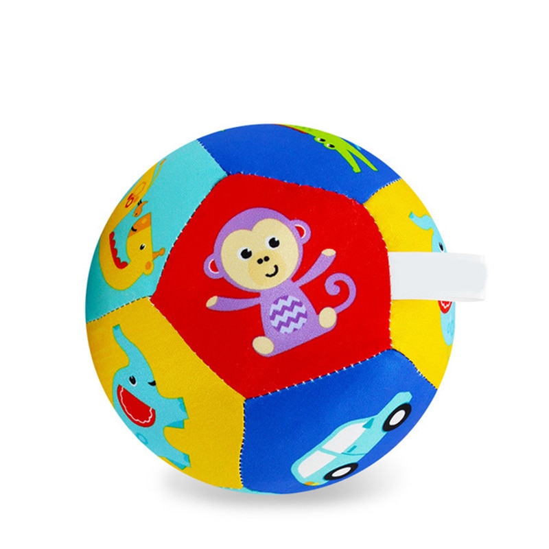 Baby Soft Plush Ball Toy with Sound