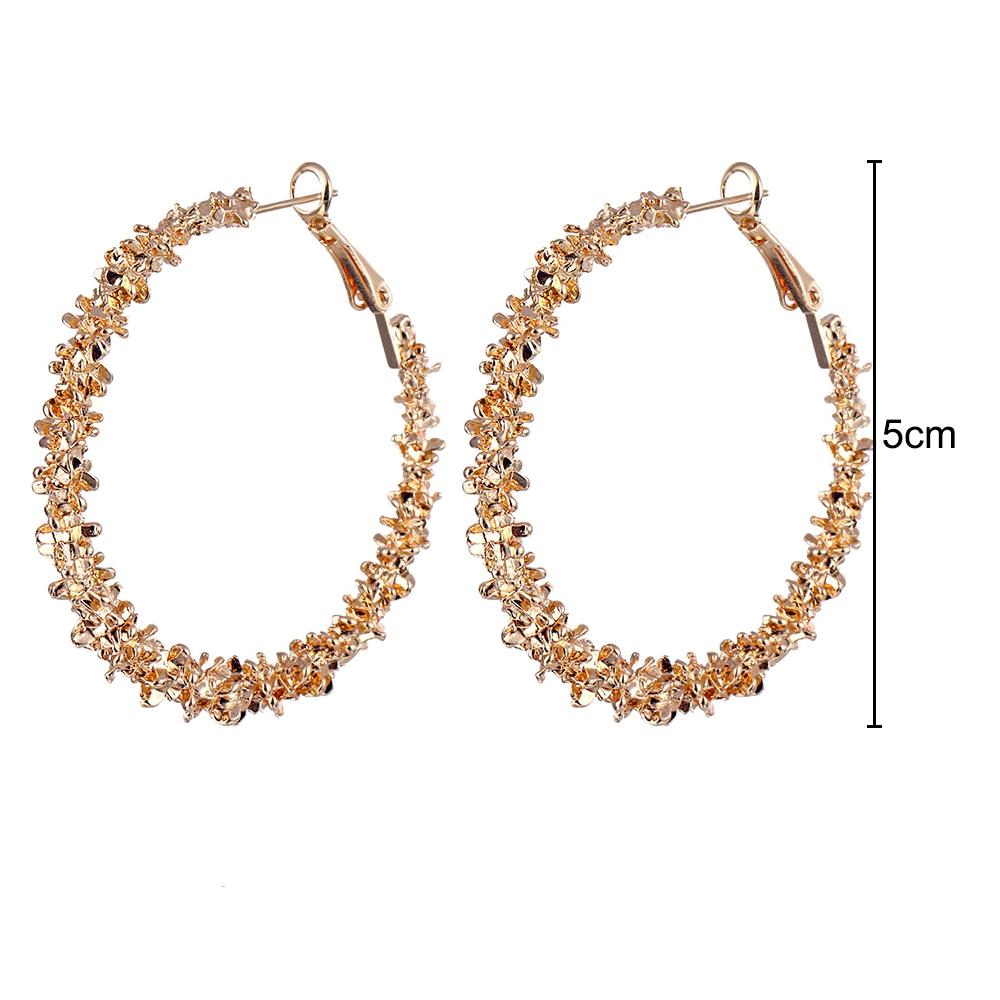 Women's Wreath Shaped Hoop Earrings