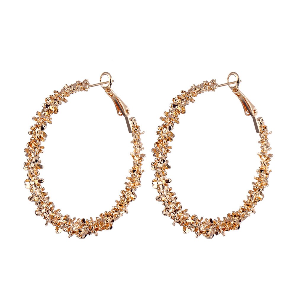 Women's Wreath Shaped Hoop Earrings