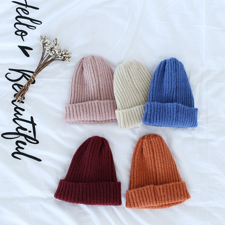 Autumn Knitting Wool Hat