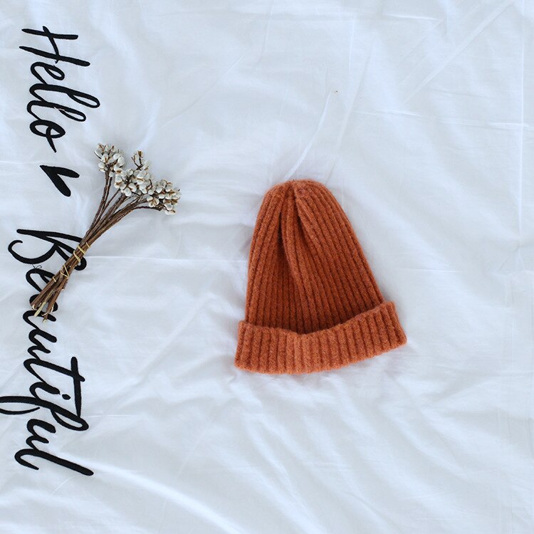 Autumn Knitting Wool Hat