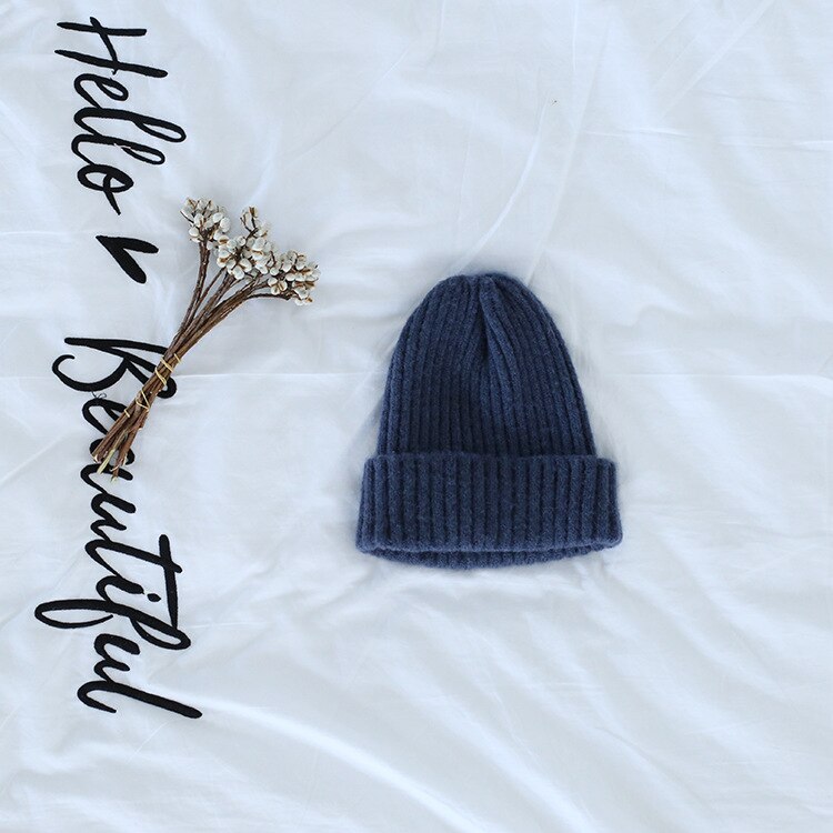 Autumn Knitting Wool Hat