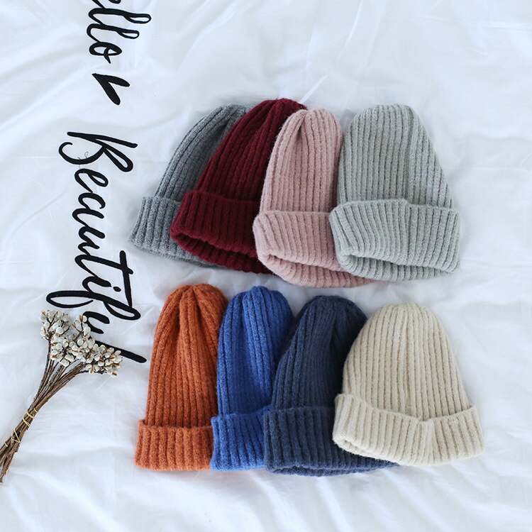 Autumn Knitting Wool Hat