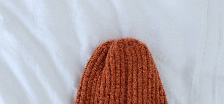 Autumn Knitting Wool Hat