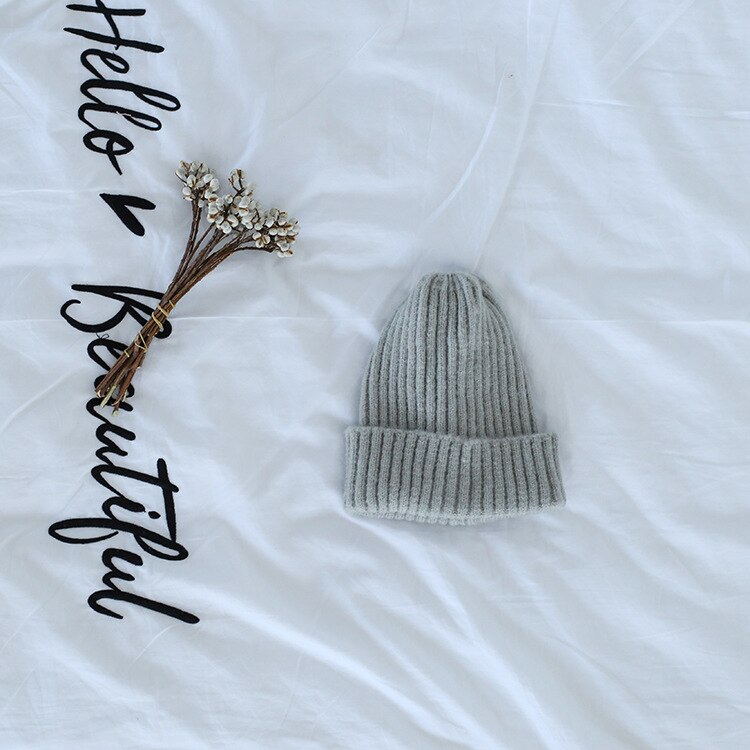 Autumn Knitting Wool Hat