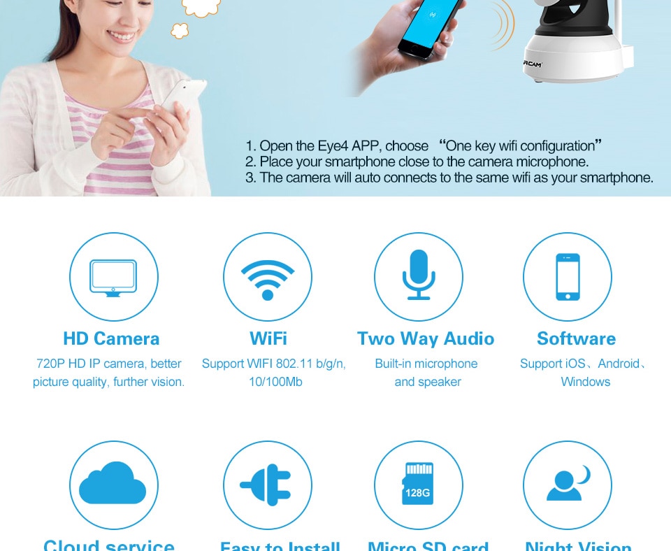Wireless Motion Detecting Baby Monitor