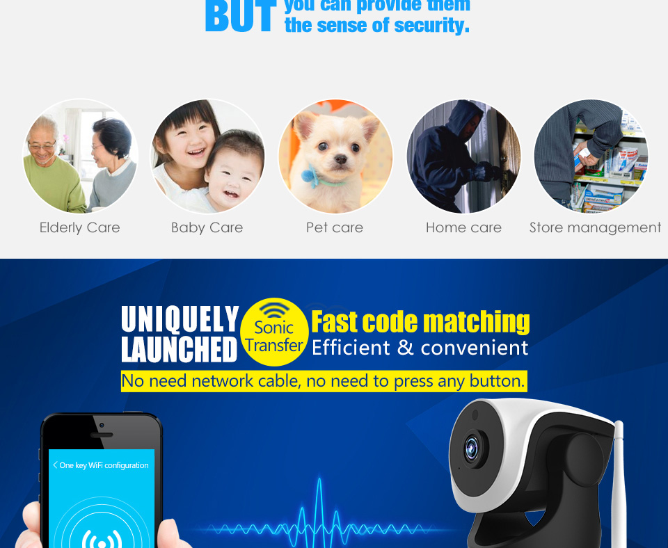 Wireless Motion Detecting Baby Monitor